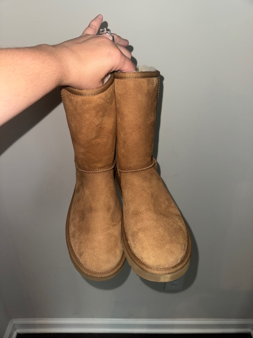 UGG Chestnut Classic Short Sheepskin Boots
